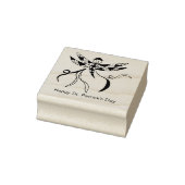 St Patrick's Day Dragonfly rubberen stempel (Stempel)