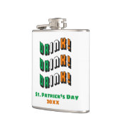 St Patricks Day Drink Irish Funny Cute Drink Heupfles (Links)