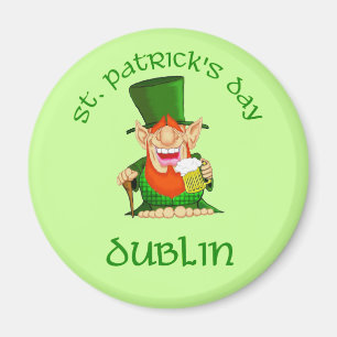 St Patrick's Day ~ Dublin Magneet