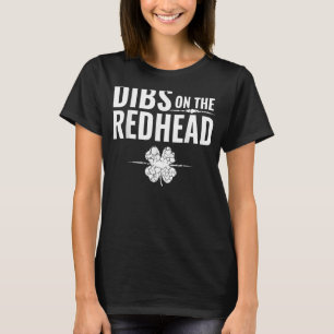 St Patrick's Day duikt op de roodharige T-shirt