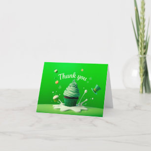 St. Patrick's Day, een bedankkaartje Bedankkaart
