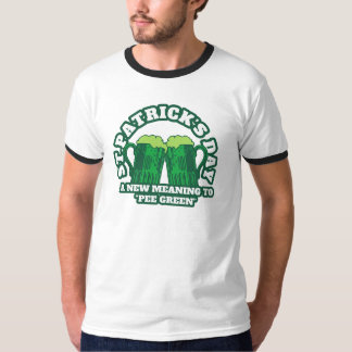 St. Patrick's Day: Een nieuwe betekenis voor "PEE  T-shirt