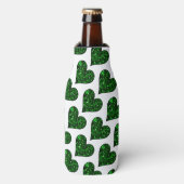St. Patrick's Day Emerald Heart Bottle Glacière (Bottle Devant)