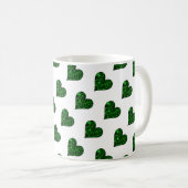 St. Patrick's Day Emerald Heart Mug (Devant droit)