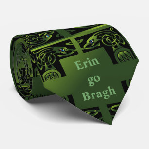 St. Patrick's Day Erin gaat Bragh Celtic Design St Stropdas