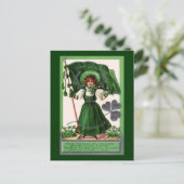St. Patrick's Day Erin Go Bragh Briefkaart (Staand voorkant)