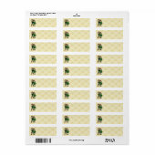 St. Patrick's Day Etiket (Full Sheet)