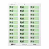 St. Patrick's Day Etiket (Full Sheet)