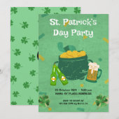 St. Patrick's Day-feest Kaart (Voorkant / Achterkant)