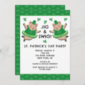 St. Patrick's Day-feest Kaart (Voorkant / Achterkant)