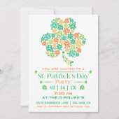 St. Patrick's Day Feest Uitnodiging (Voorkant)
