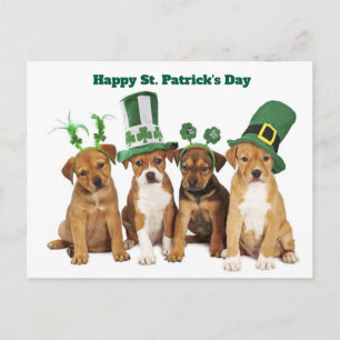 St. Patrick's Day Feestdagenkaart