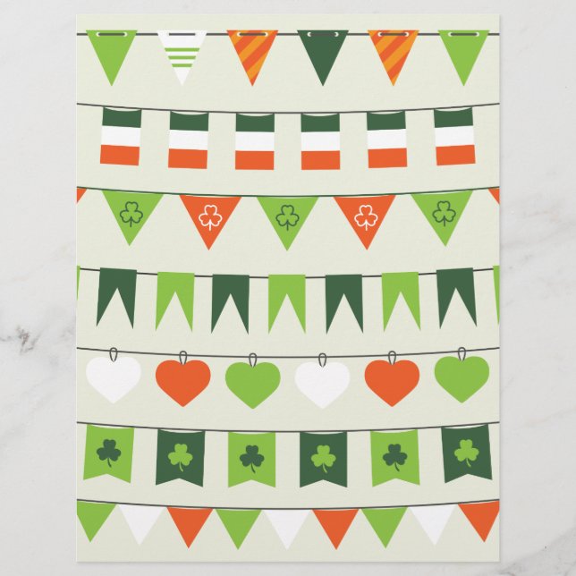 st patricks day flag (Voorkant)