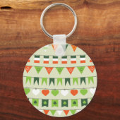 st patricks day flag sleutelhanger (Voorkant)