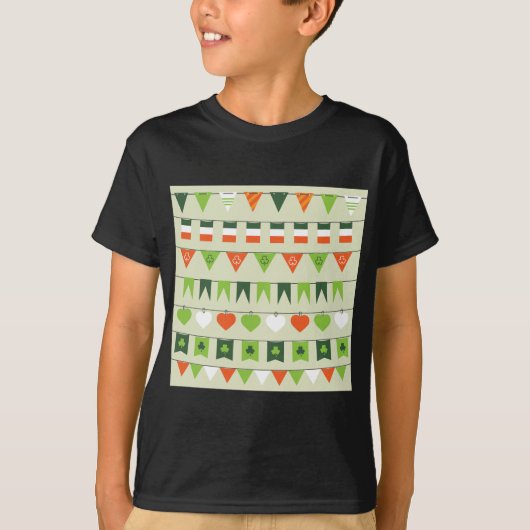 st patricks day flag t-shirt (Voorkant)