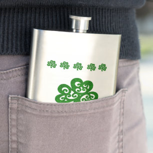 St. Patrick's Day Flask Flacon