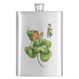 St. Patrick's Day Flask Flacon