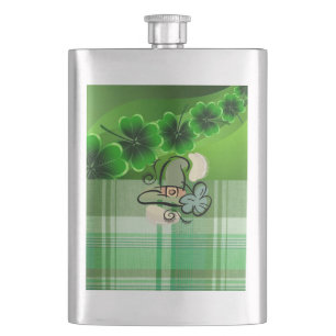 St. Patrick's Day Flask Flacon