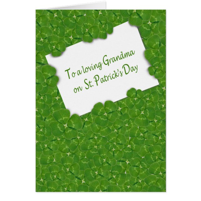 St.Patrick's Day for Grandma (Voorkant)
