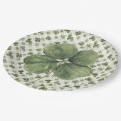  St Patrick's Day Four Leaf Clover  Papieren Bordje (Gekanteld)