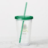 St. Patrick's Day Fun Acryl Drinkbeker (Achterkant)