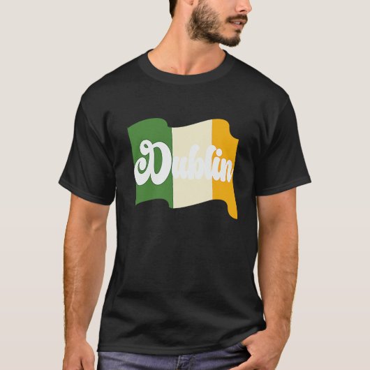 St Patrick's Day Fun Beer Drink Party Dublin Irlan T-shirt (Voorkant)