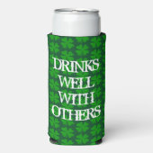 St Patrick's Day Funny Green Seltzer Koelboxxen (Seltzer Voorkant)