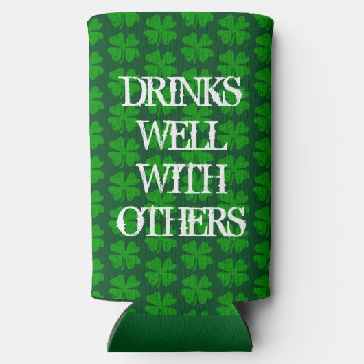 St Patrick's Day Funny Green Seltzer Koelboxxen (Achterkant)