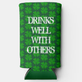 St Patrick's Day Funny Green Seltzer Koelboxxen (Voorkant)