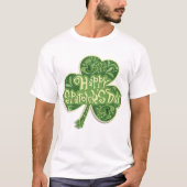 St Patrick's Day Funny Lucky Clover T-Shirt (Devant)