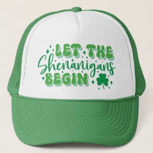 St. Patrick's Day-gelach! Publiekslieveling leuk Trucker Pet