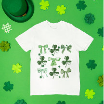 St. Patrick's Day Geluks Klaver en Strik