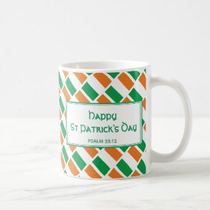 ST PATRICK'S DAY GEPERSONALISEERDE Christelijke IE Koffiemok