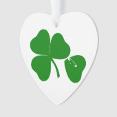 St Patrick's Day - Get Lucky 3+1 = 4 Ornament (voorkant)