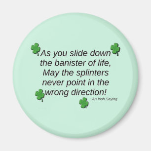 St. Patrick's Day Gezegde Magnet Magneet