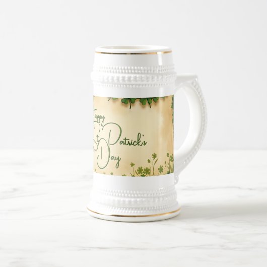 St. Patrick's Day Girl met Shamrocks Bierpul