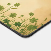 St. Patrick's Day Girl met Shamrocks Bureaumat (Hoek)