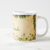 St. Patrick's Day Girl met Shamrocks Extra Grote Beker (Rechts)