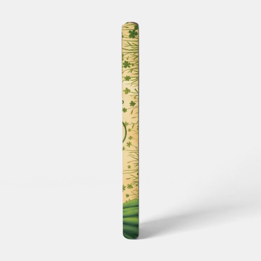 St. Patrick's Day Girl met Shamrocks Samsung Galaxy Hoesje (Linkerkant)