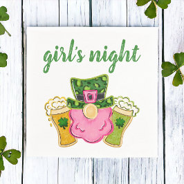 St Patrick's Day Girl's Night Servet