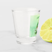 St. Patricks Day Gnome Leprechaun Personalized Shot Glas (Links)