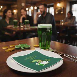 St. Patrick's Day Gnome servetten