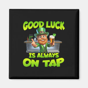 St. Patrick's Day Goede Geluk Is Altijd Beschikbaa Magneet