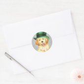 St. Patrick's Day Golden Ronde Sticker (Envelop)