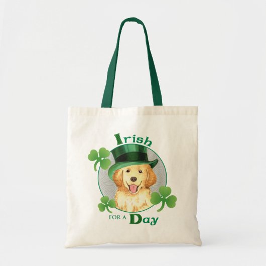 St. Patrick's Day Golden Tote Bag (Voorkant)