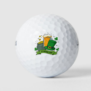 St. Patrick's Day Golfballen