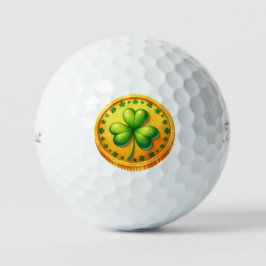St Patrick's Day - Gouden Munt Golfballen
