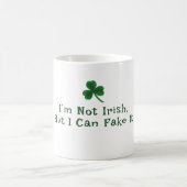 St. Patrick's Day, Grappige tekst Fake Iers Koffiemok (Center)