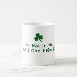 St. Patrick's Day, Grappige tekst Fake Iers Koffiemok