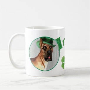 St. Patrick's Day Great Dane Koffiemok